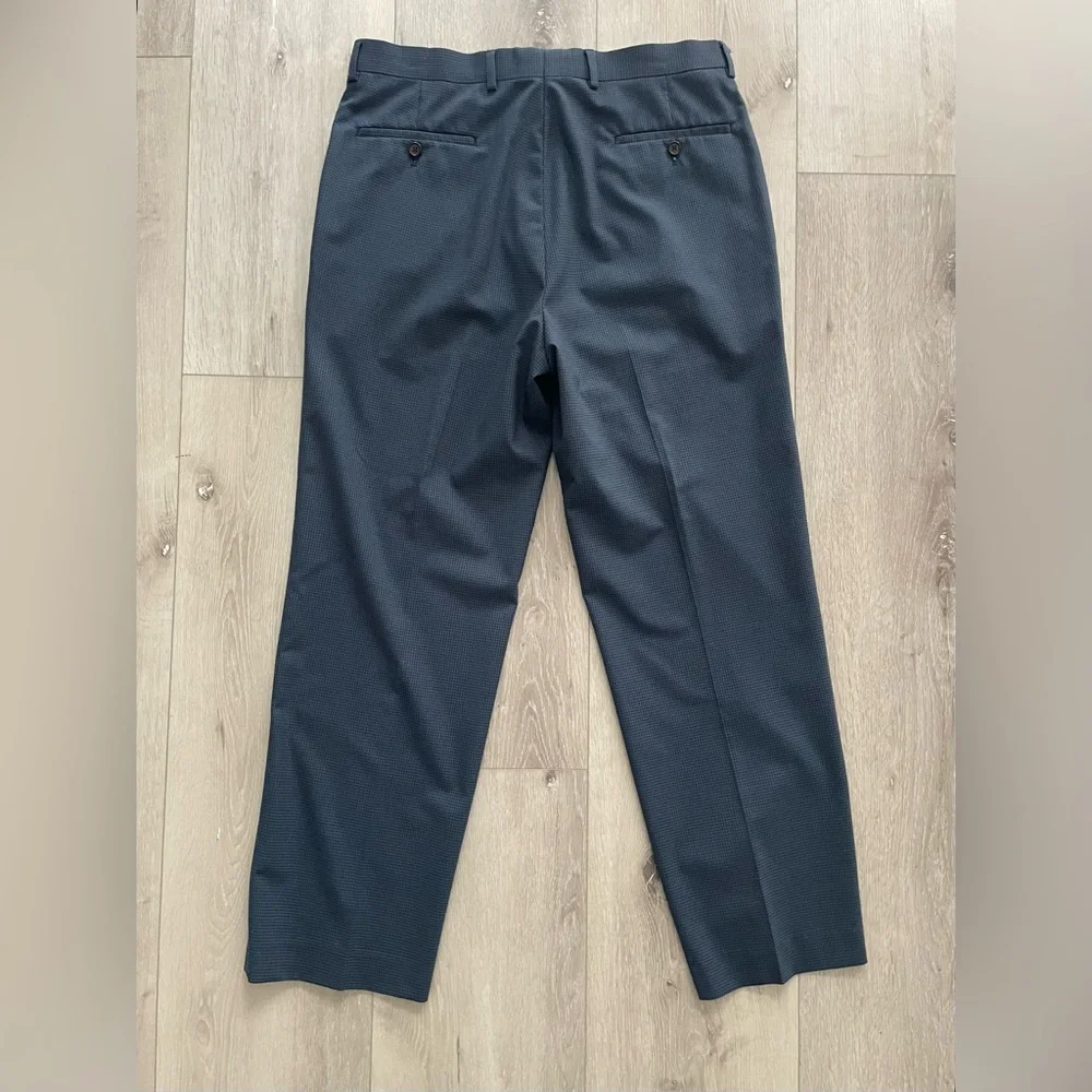 Ralph Lauren Navy Trousers / Slacks / Dress Pants - Stay-tucked Lining - 34x30 - Picture 2 of 5